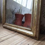 Mirror Louis Philippe flowered 75 x 109 cm