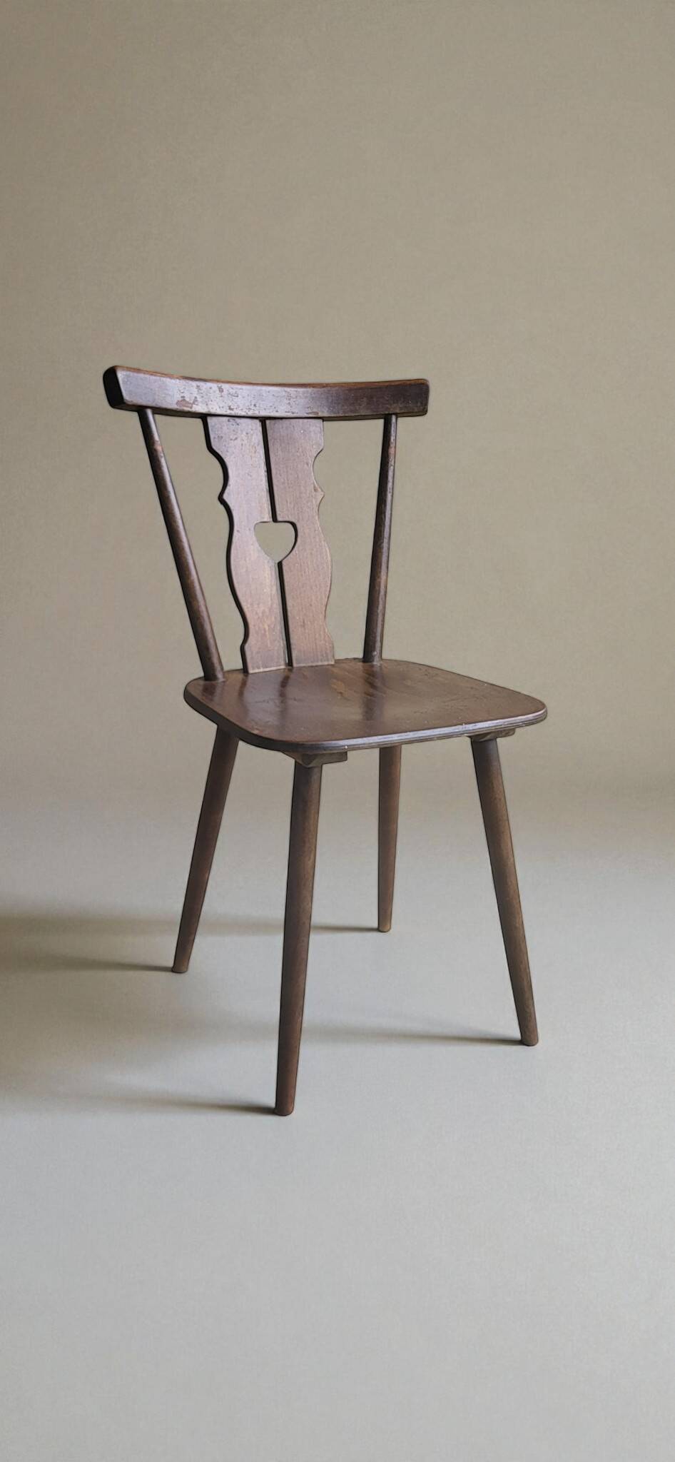 4 chaises bistrot vintage 1960's