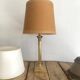 Neo classic bronze lamp foot, 2m fabric cable