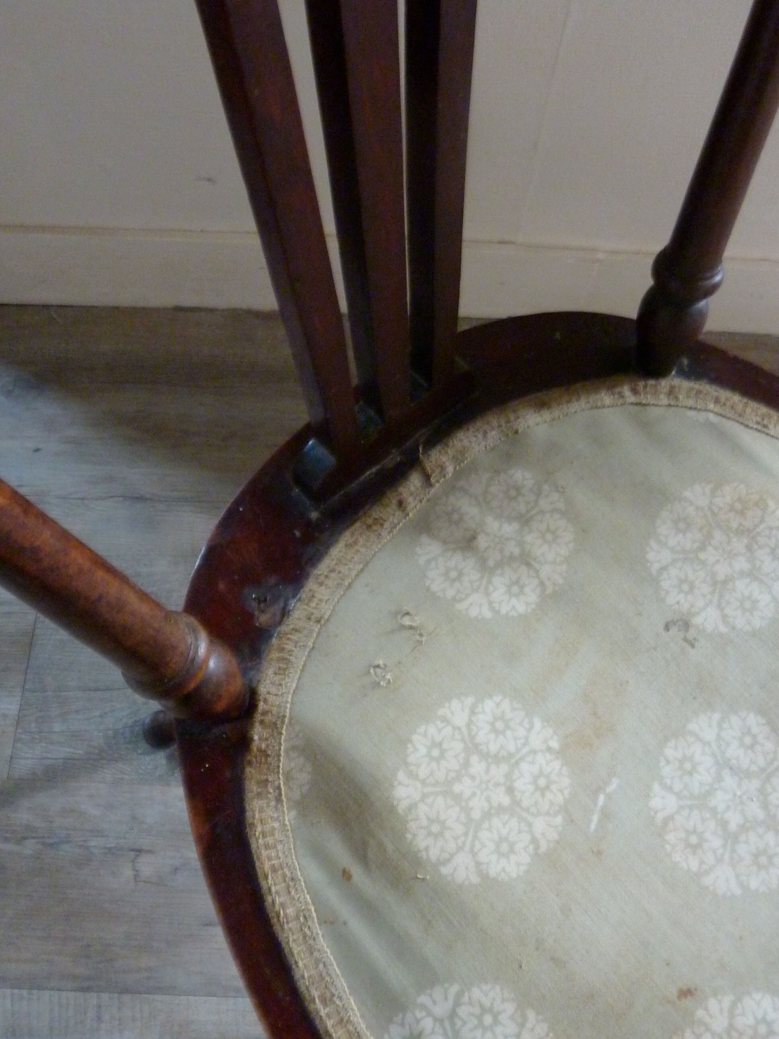 Rare seamstress chair from the 1900s