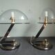 Lampes de table en verre Murano vintage