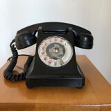 Old phone in bakelite