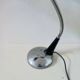 Ministerial table lamp 70s chrome