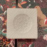 Large glass wall light, Scandinavian design, 1950s.