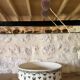 Large earthenware salad bowl