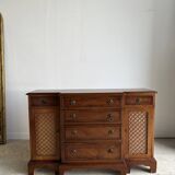 Chiffonier, small 19th century storage unit 1m12 x 74 x 35