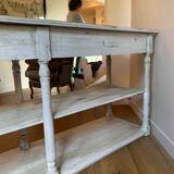 Console in lacquered wood