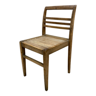 Chaise René Gabriel design Reconstruction années 50