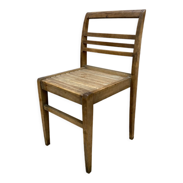 Chaise René Gabriel design Reconstruction années 50