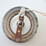 Art deco ceiling frosted and transparent 1930s glass