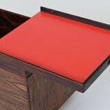 Poul Norreklit dry bar in rosewood Dyrlund Denmark 1960