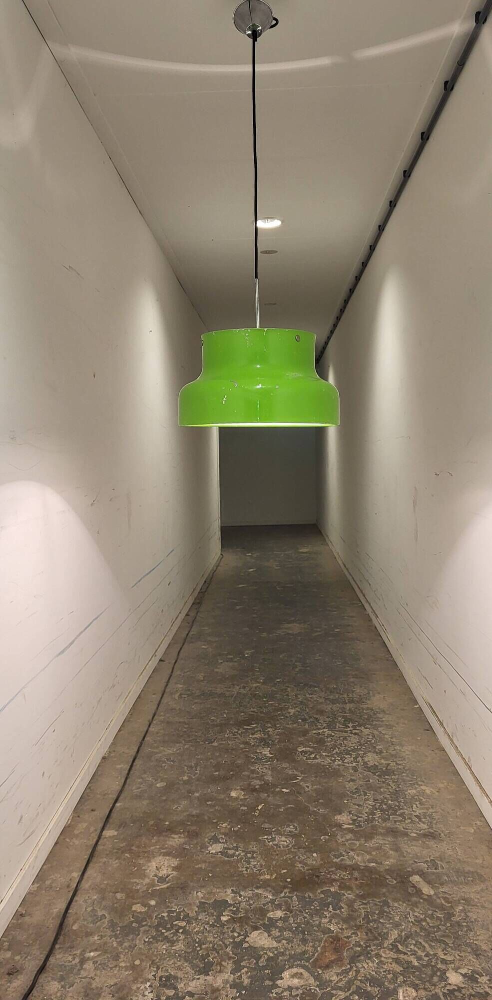 Kelly green Bumling pendant lamp by Anders Pehrson for Ateljé Lyktan, 1970s