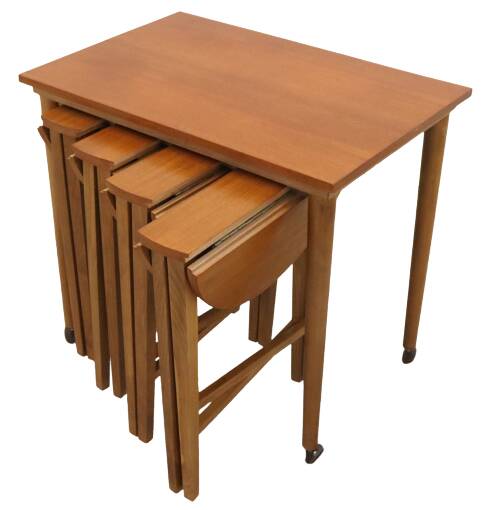 Nesting tables Poul Hundevad vintage