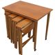 Tables gigognes Poul Hundevad vintage