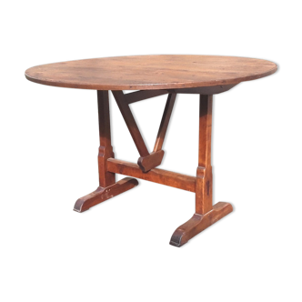 Winegrower's table feet cherry fir top