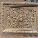 Renaissance style sideboard in solid oak XX century