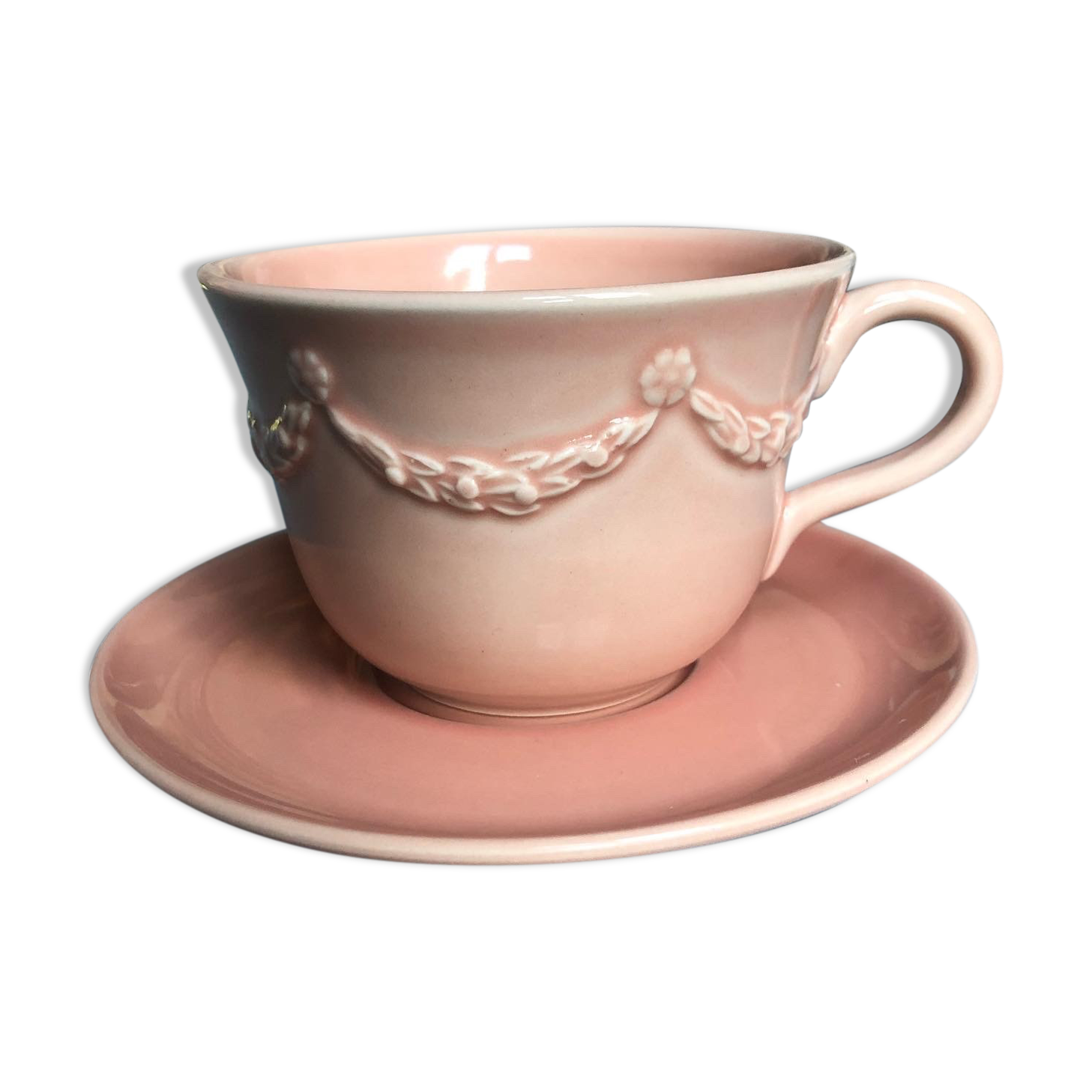 Cup and saucer geante