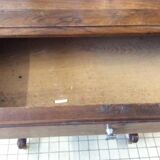 Walnut console