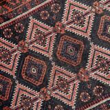 Tapis Baluuch Antique – Laine Tribal – Poil Usé Patiné – 102 x 181 cm