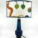 Crystal lamp • Kosta Boda • Sweden • 1960s and custom lampshade