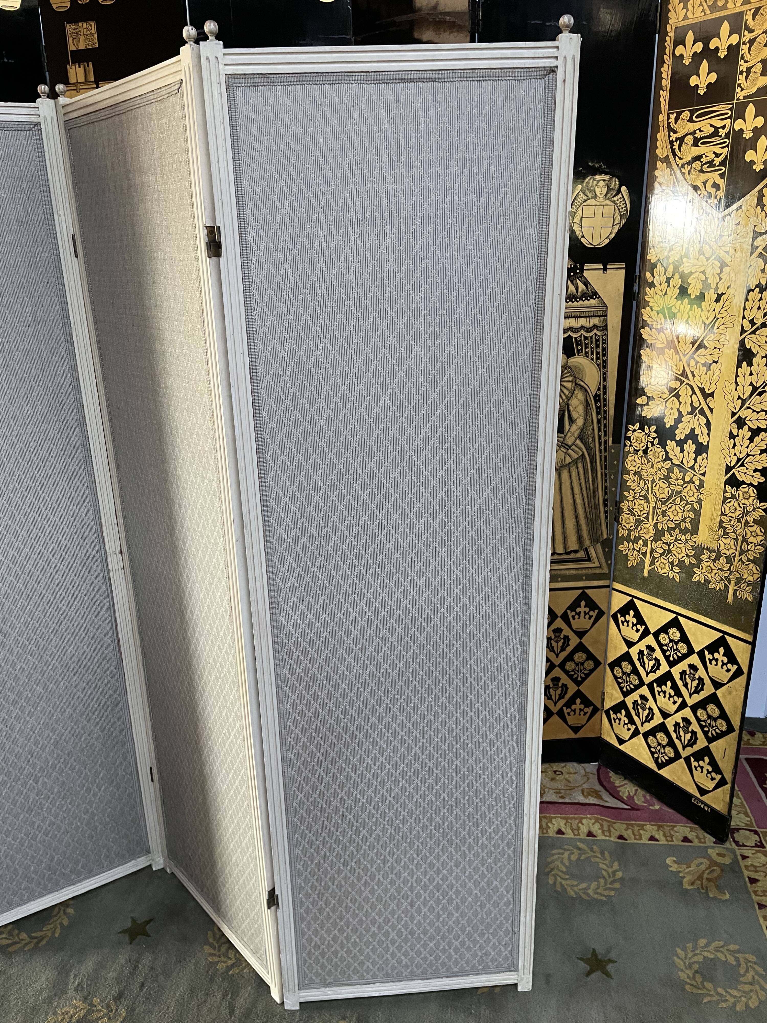 4-sheet canvas screen