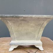 Cast iron jardiniere grey planter