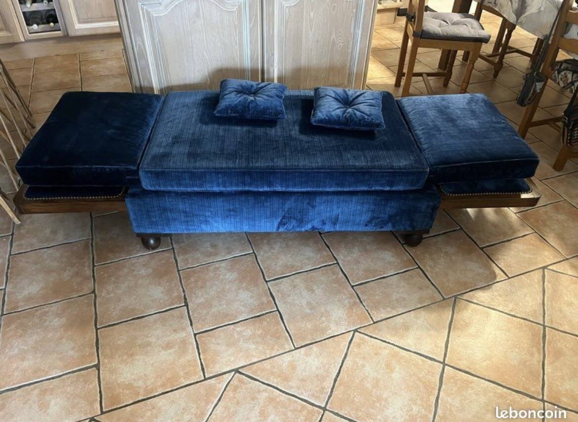 vintage convertible chaise longue