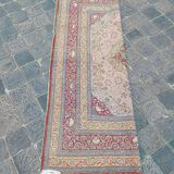 Tapis d'orient ancien persan fait main tebriz 174 x 125 cm