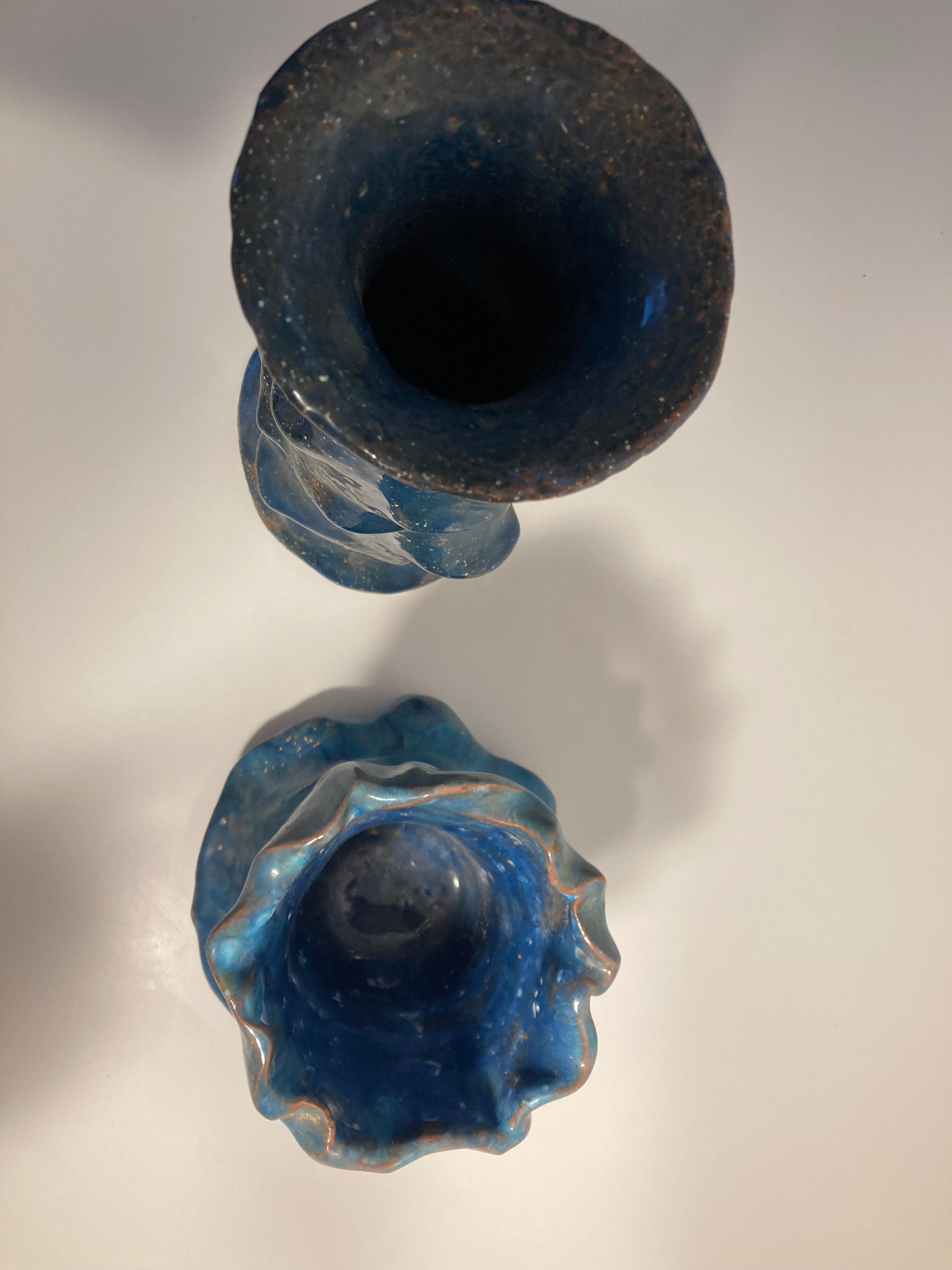 Vases duo Luc Mertens (1931-2004)