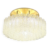 Chandelier de plafond en verre de Murano à 4 niveaux Doria Leuchten