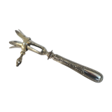 pliers or handle a leg in silver metal