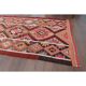 1970s Vintage Turkish Hand-Knotted Wool Cotton Red Runner Rug 83x314