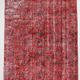 6x10 Rug For Dining Room Red Vintage Area Rug, 175x296Cm SK 3756