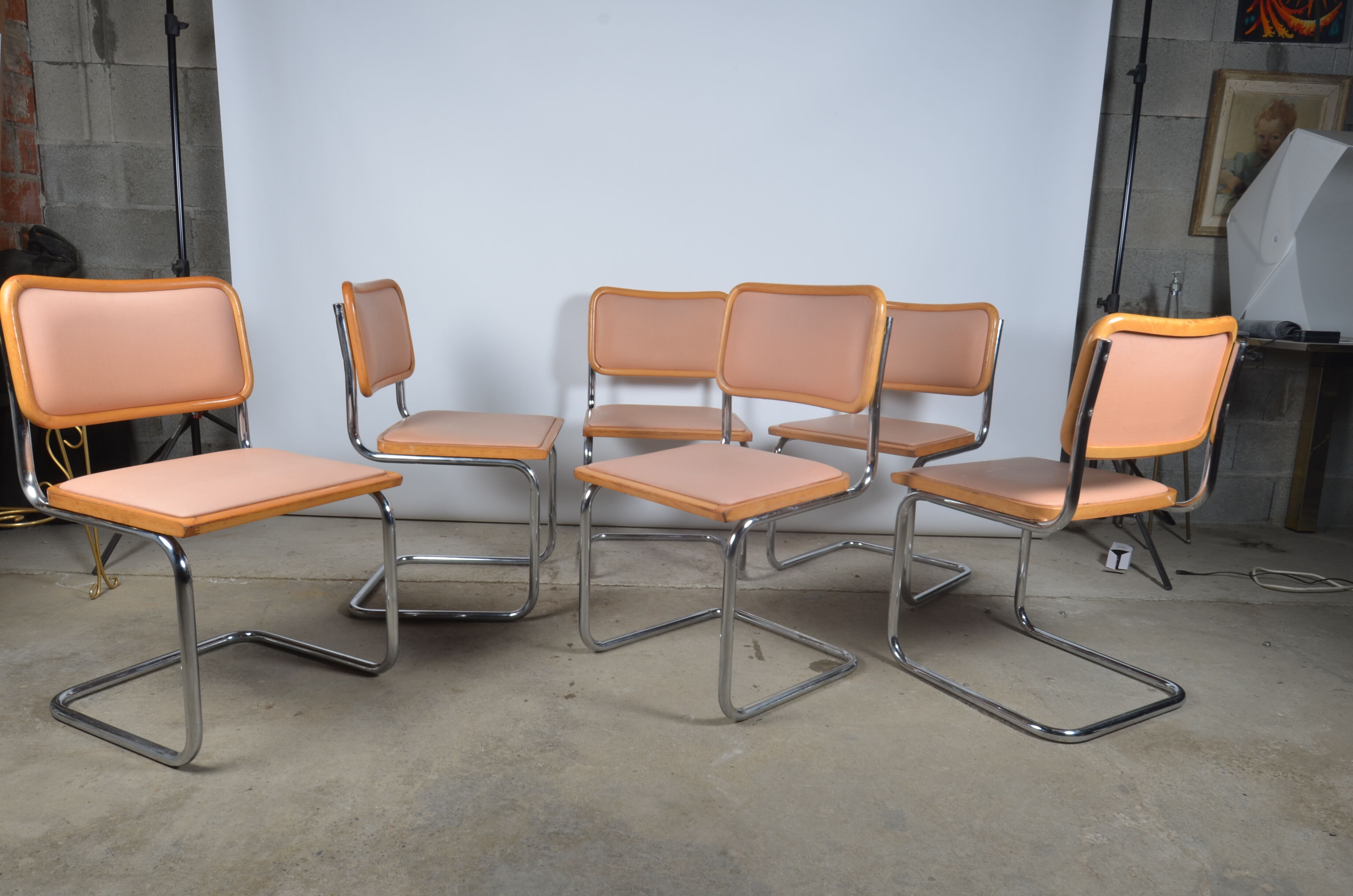 Chairs Cesca B32 Marcel Breuer