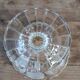 Antique glass fruit bowl