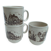 Mugs anglaises Staffordshire