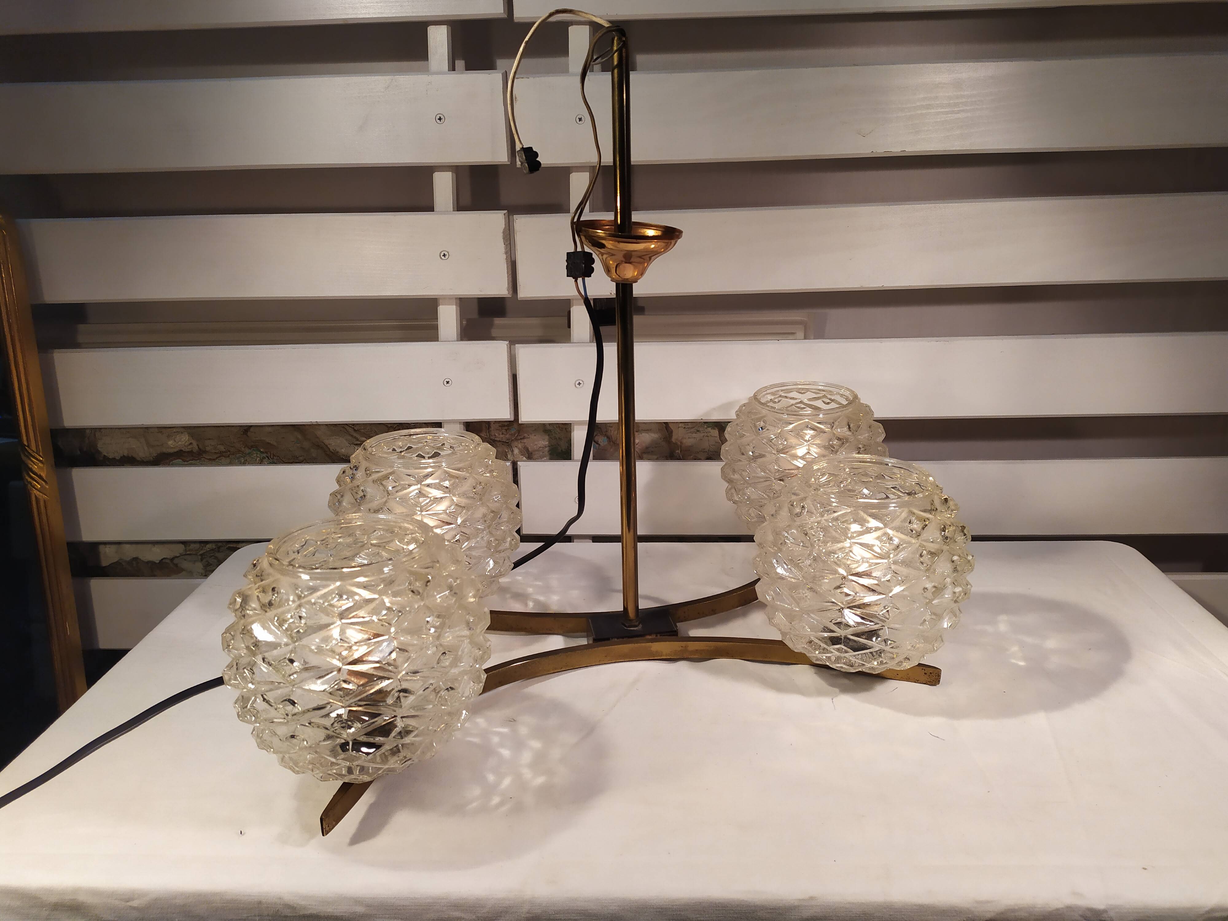 Vintage chandelier 4 lights