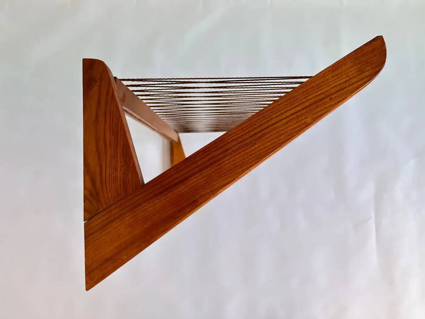 Midcentury wooden design wall coat rack by ÚLUV - Czechoslovakia, 1960s