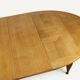 Extendable dining table in oak by Guillerme and Chambron - 1960s
