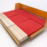 Canapé pliant du milieu du siècle, années 1960, Tchécoslovaquie