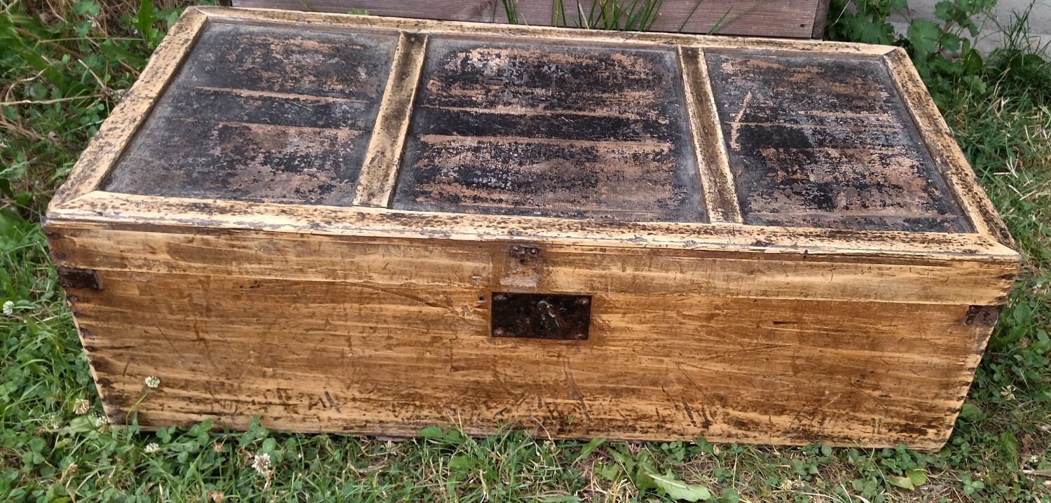 Wooden chest