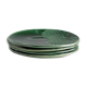 Blanca verde L - set de 4 assiettes