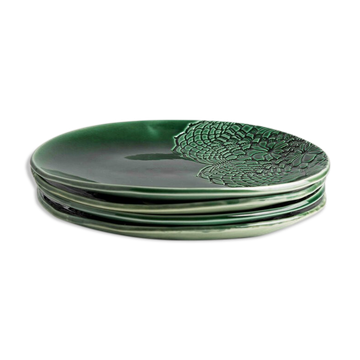 Blanca verde L - set de 4 assiettes