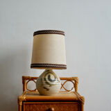Lampe de chevet vintage en grès
