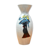 Ceramic vase "La Settimello" Italy 1950 vintage