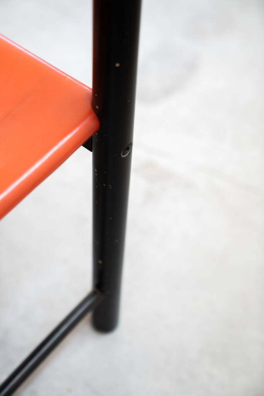 Table and 6 chairs mod. ibisco, 70's/80's