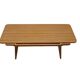 Vintage coffee table with reversible top.