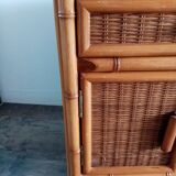 Bamboo and rattan auxiliary furniture