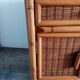 Meuble d'appoint bambou et rotin