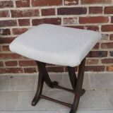 2 vintage folding footrests